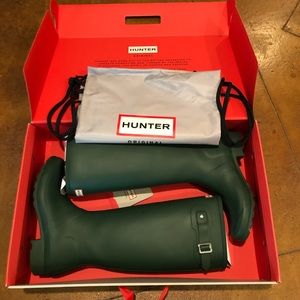 Hunter Green Hunter Original Tour rain boots